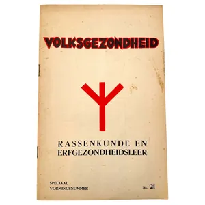 Original WWII Dutch 'Medisch Front' collaboration brochure