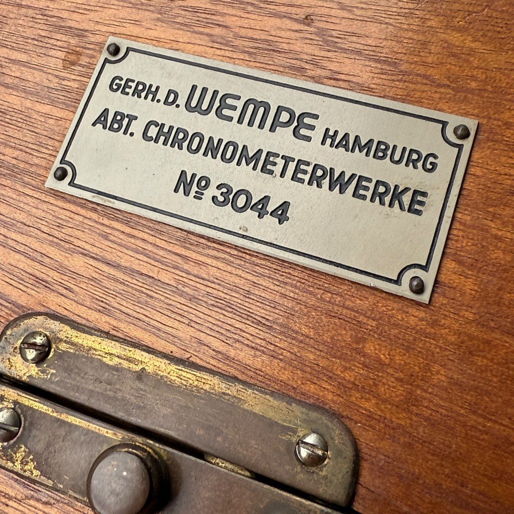 Original WWII German Kriegsmarine Chronometer in box — image 6