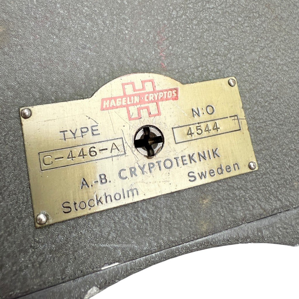 Original Swedish/Dutch-Indies Hagelin C-446-A cipher machine — image 2