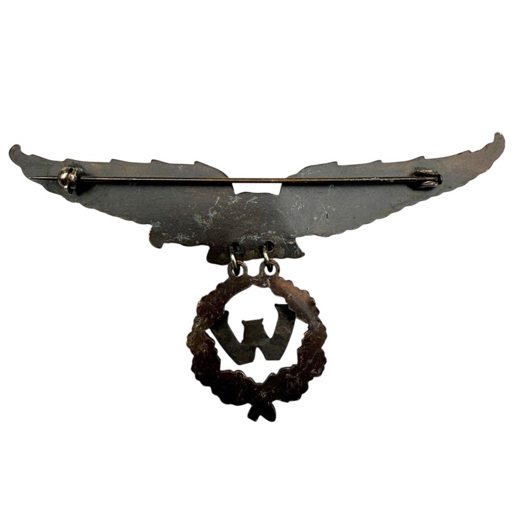 Original 1921 Dutch ML-KNIL 'Vlieger-Waarnemer' wing — image 3