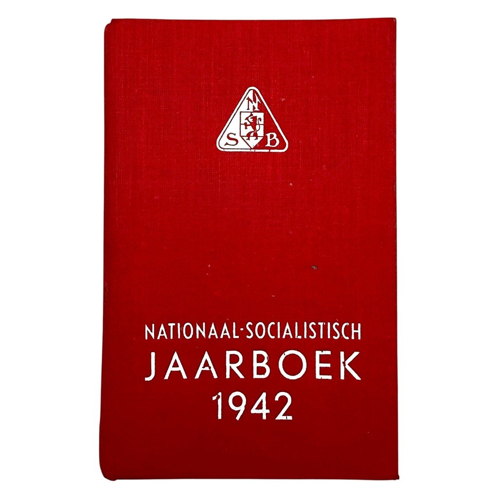 Original WWII Dutch NSB National-Socialist Yearbook 1942