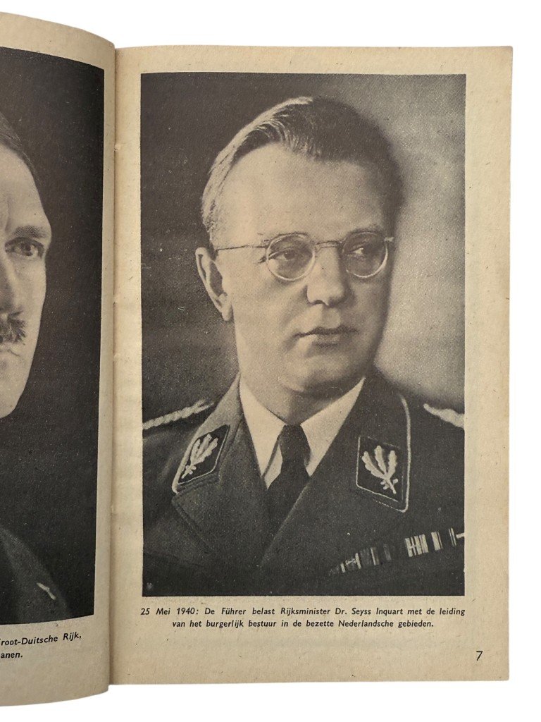 Original WWII Dutch NSB National-Socialist Yearbook 1942 — image 6