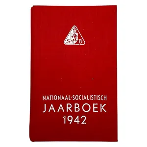 Original WWII Dutch NSB National-Socialist Yearbook 1942