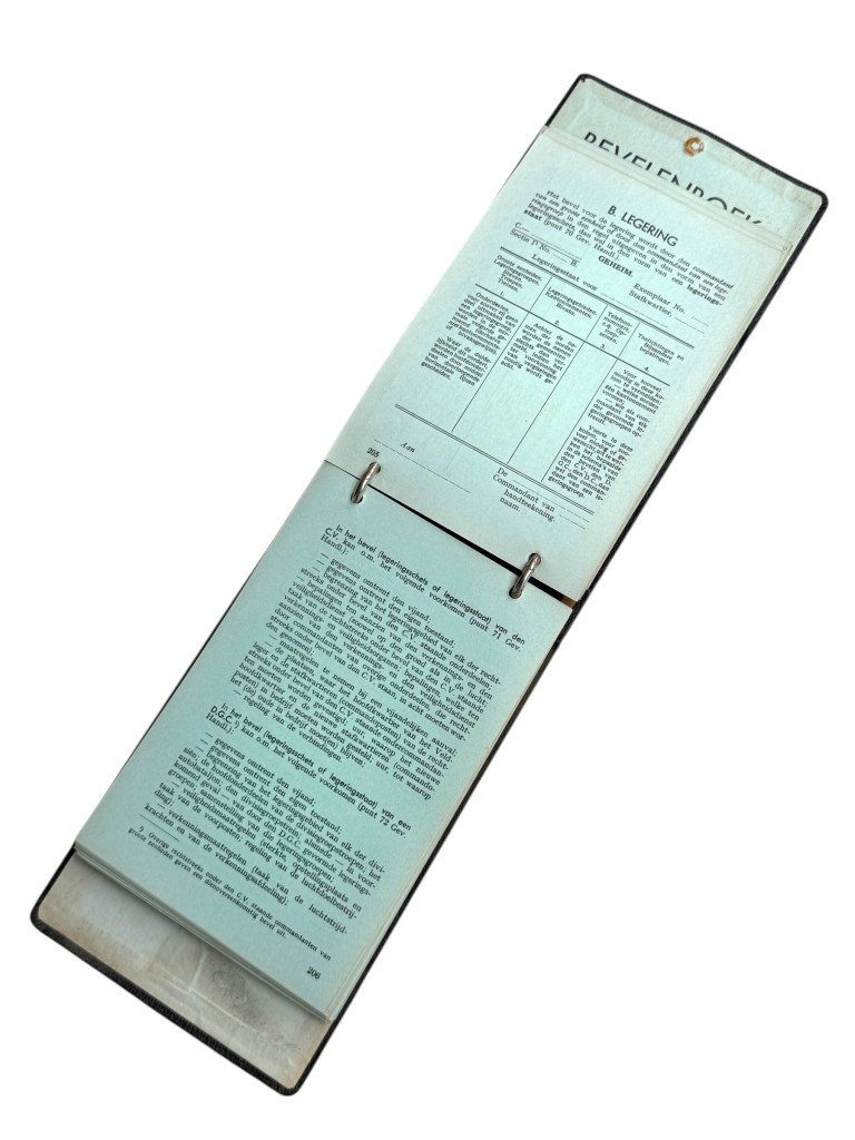 Original 1935 Dutch army 'Bevelenboek van De Militaire Spectator' — image 10