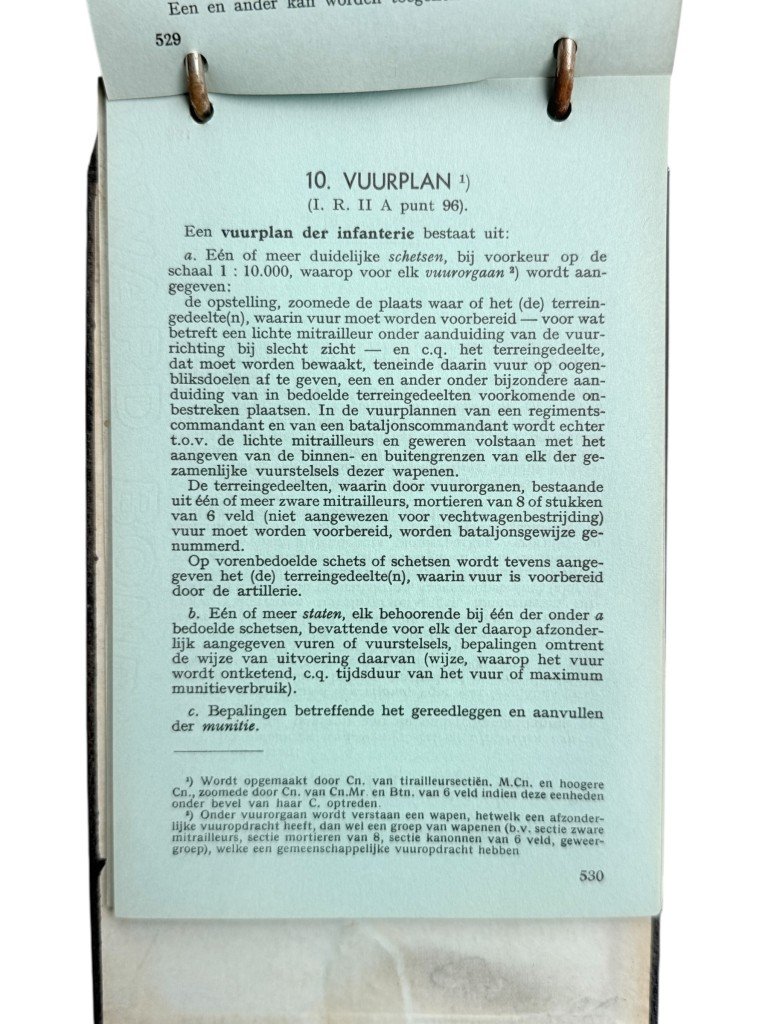 Original 1935 Dutch army 'Bevelenboek van De Militaire Spectator' — image 7