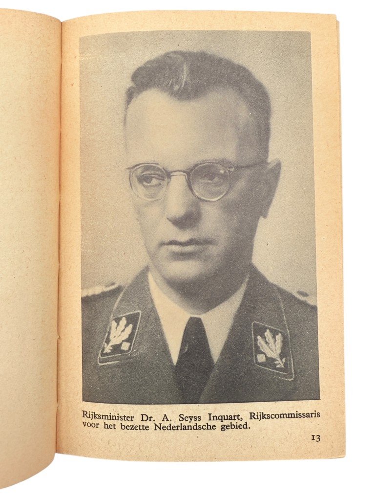 Original WWII Dutch NSB Nationaal-Socialistische Almanak 1944 — image 5