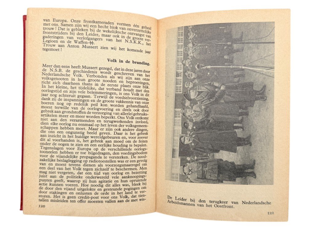 Original WWII Dutch NSB Nationaal-Socialistische Almanak 1944 — image 9