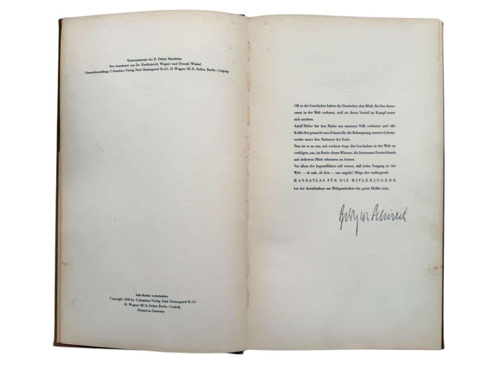 Original WWII German Handatlas für die Hitler-Jugend — image 4