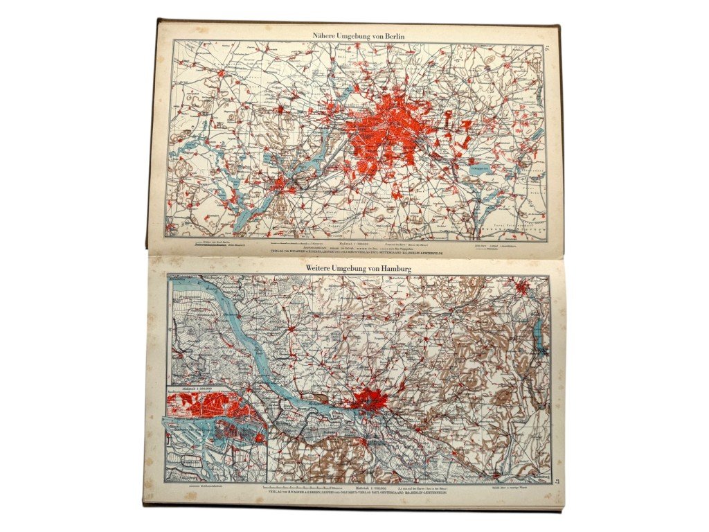 Original WWII German Handatlas für die Hitler-Jugend — image 9