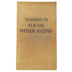 Original WWII German Handatlas für die Hitler-Jugend