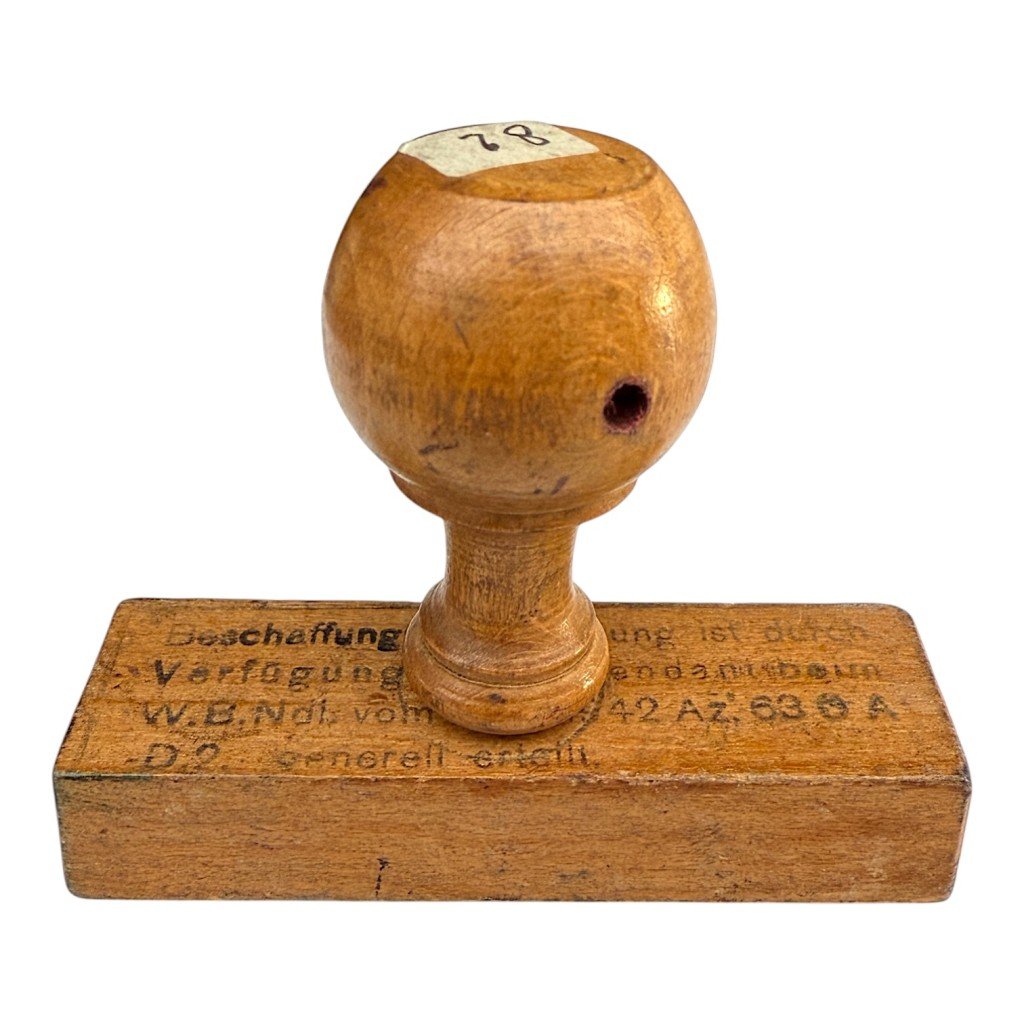 Original WWII German 'Wehrmachtbefehlshaber in den Niederlanden' stamp