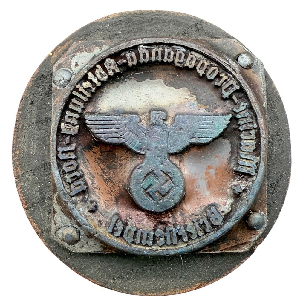 Original WWII German Kriegsmarine 'Marine-Propaganda-Abteilung Nord' stamp — image 4