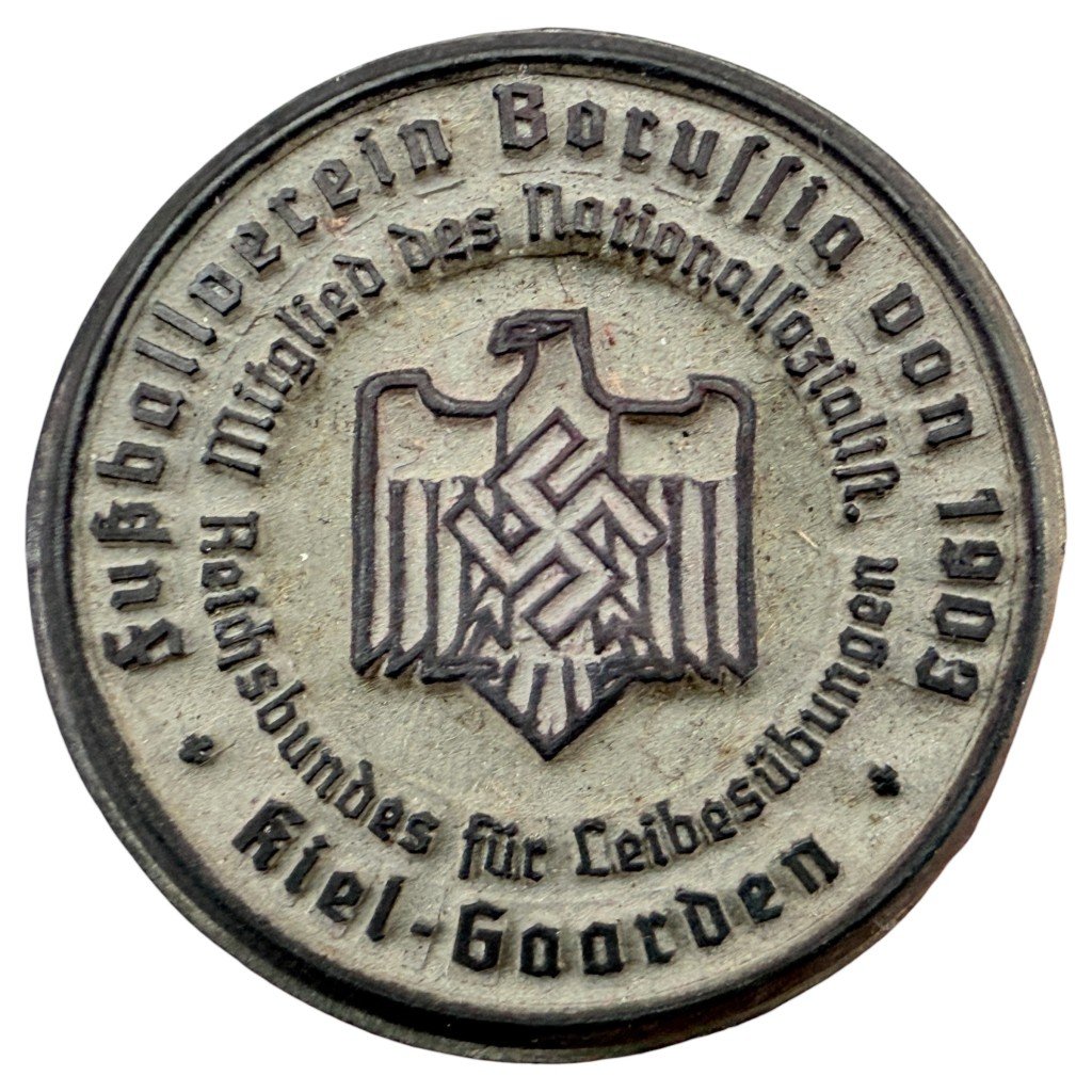 Original WWII German 'football club of Fussballverein Borussia von 1903 – Kiel Gaarden' stamp — image 2