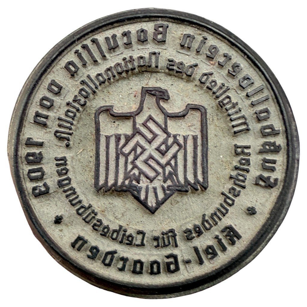 Original WWII German 'football club of Fussballverein Borussia von 1903 – Kiel Gaarden' stamp — image 3