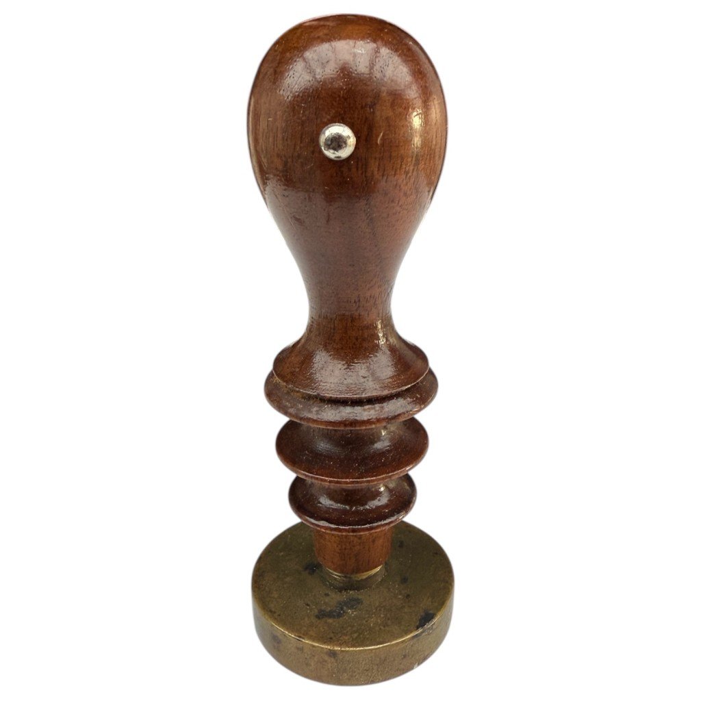 Original WWII Dutch NSB stamp 'Secretarie van Staat der NSB'