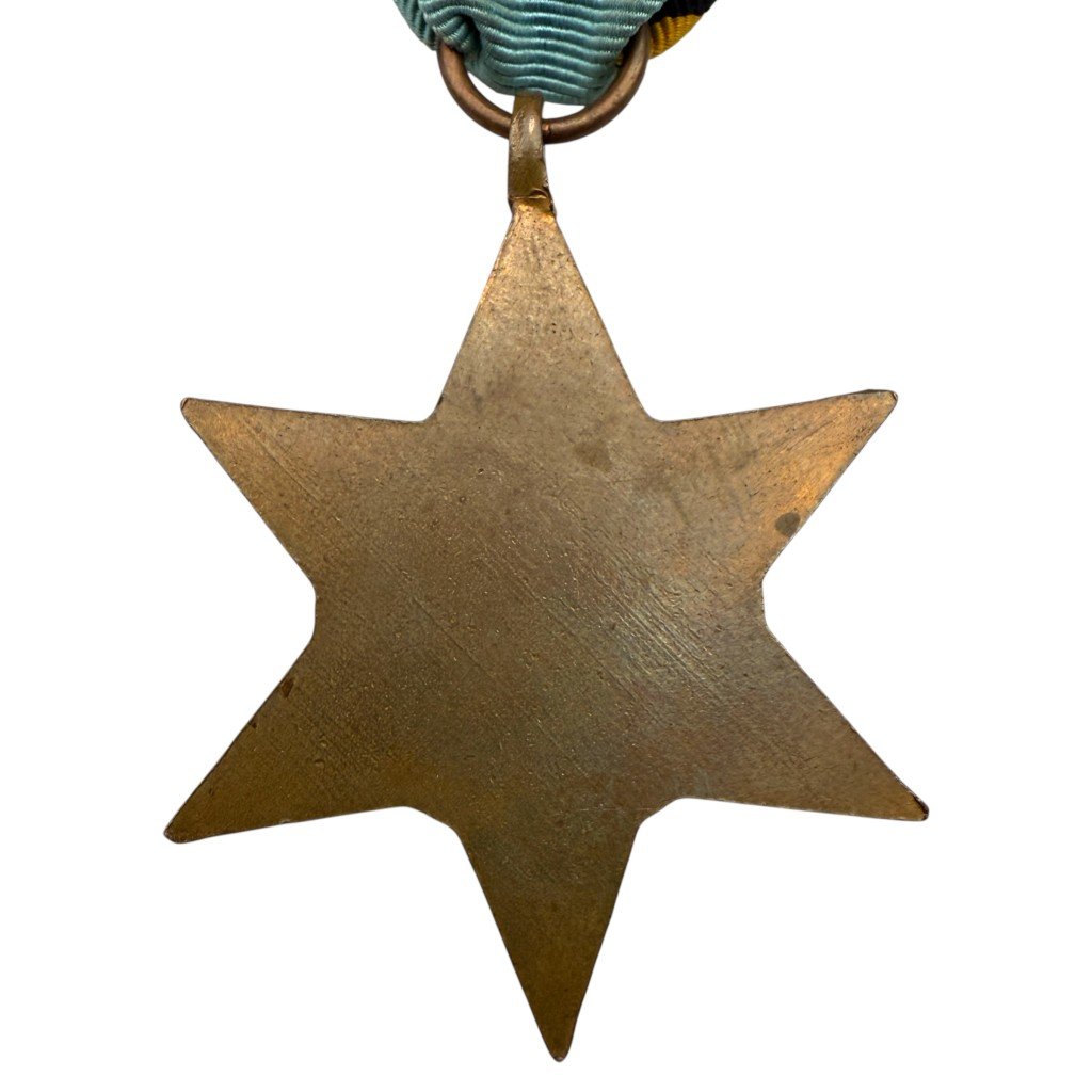 Original WWII British RAF Air Crew Europe star medal — image 3
