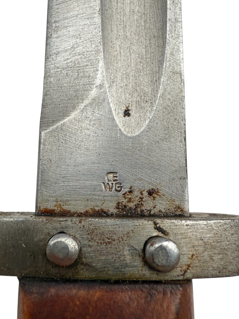 Original WW1 Austrian M1895 bayonet with leather frog — image 5