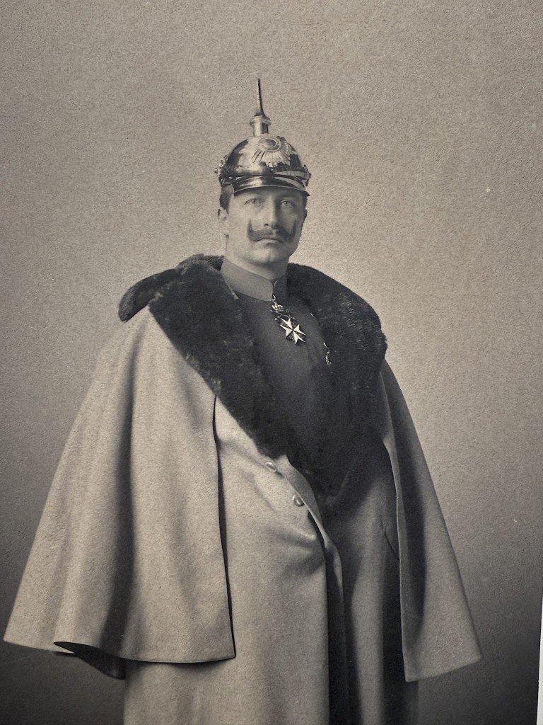 Original 1896 German hand signed portrait of Kaiser Wilhelm II — image 2
