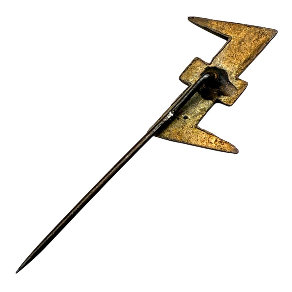 Original WWII Dutch NSB 'Wolfsangel' stickpin — image 2