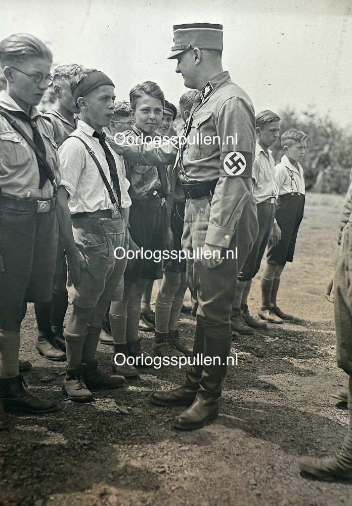 Original 1930s unpublished German HJ/SA photographic positive