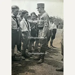 Original 1930s unpublished German HJ/SA photographic positive