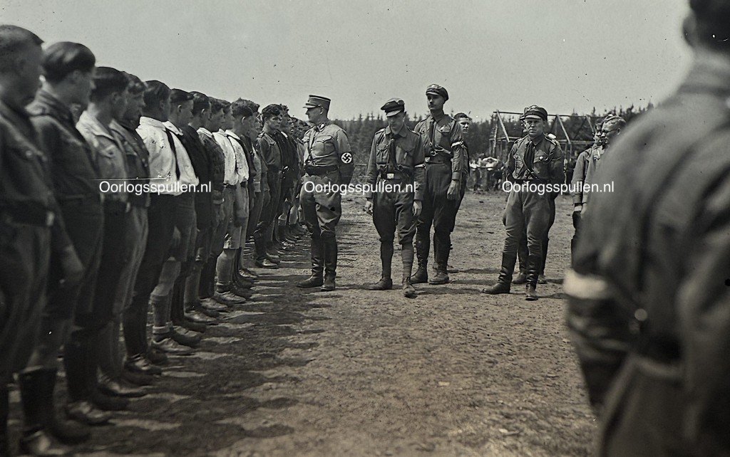 Original 1930s unpublished German HJ/SA photographic positive
