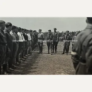 Original 1930s unpublished German HJ/SA photographic positive