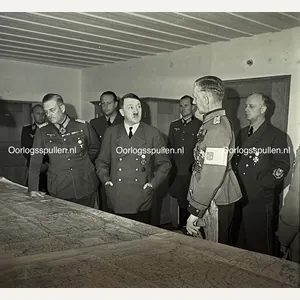 Original WWII German unpublished photographic positive 'Adolf Hitler at the …