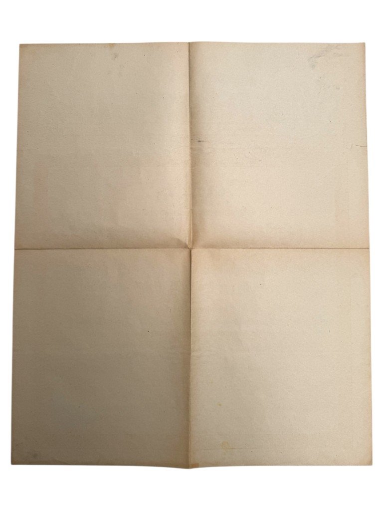 Original WWII German poster 'Capture of Paris' — image 6