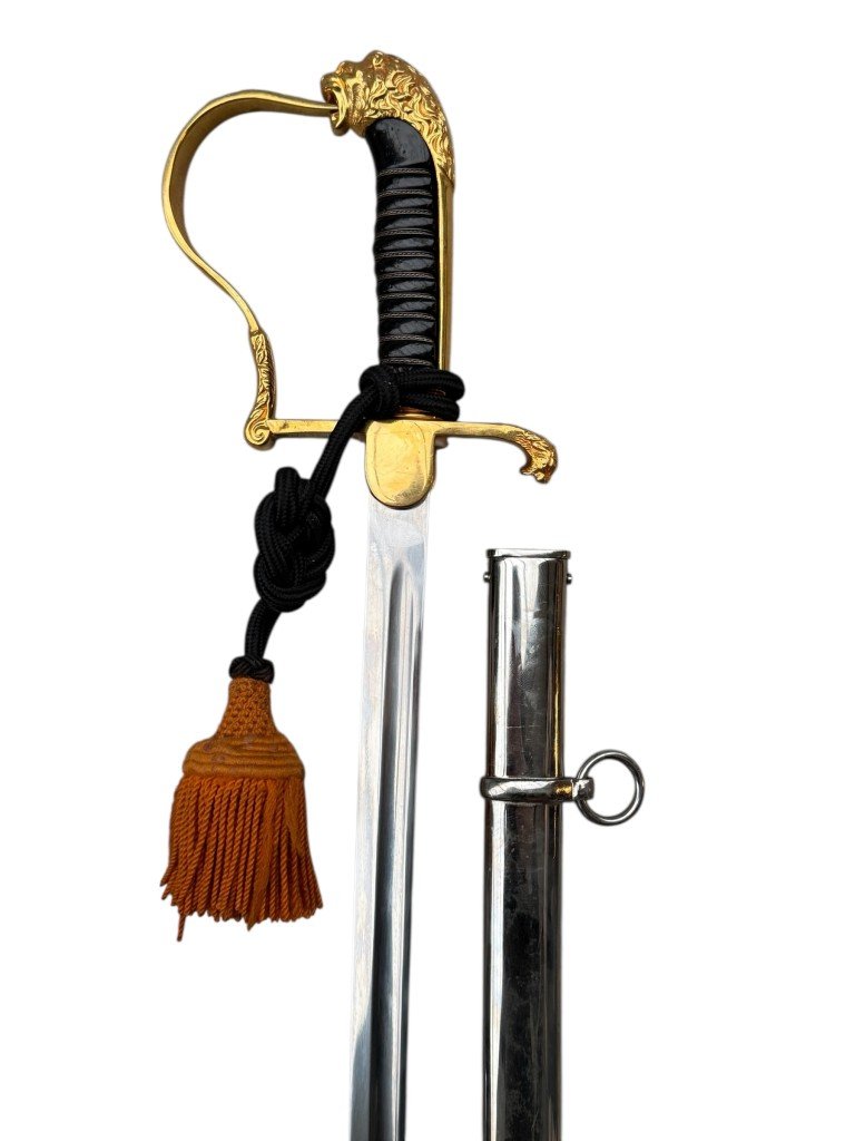 Original Dutch army officers saber — image 5