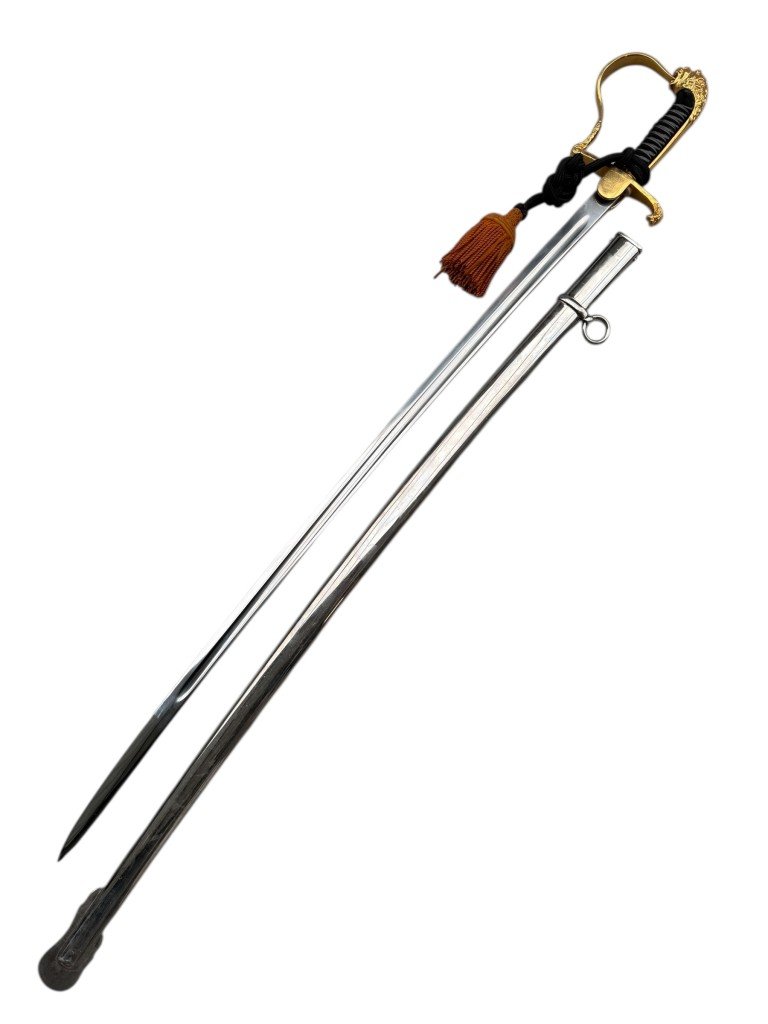 Original Dutch army officers saber — image 7