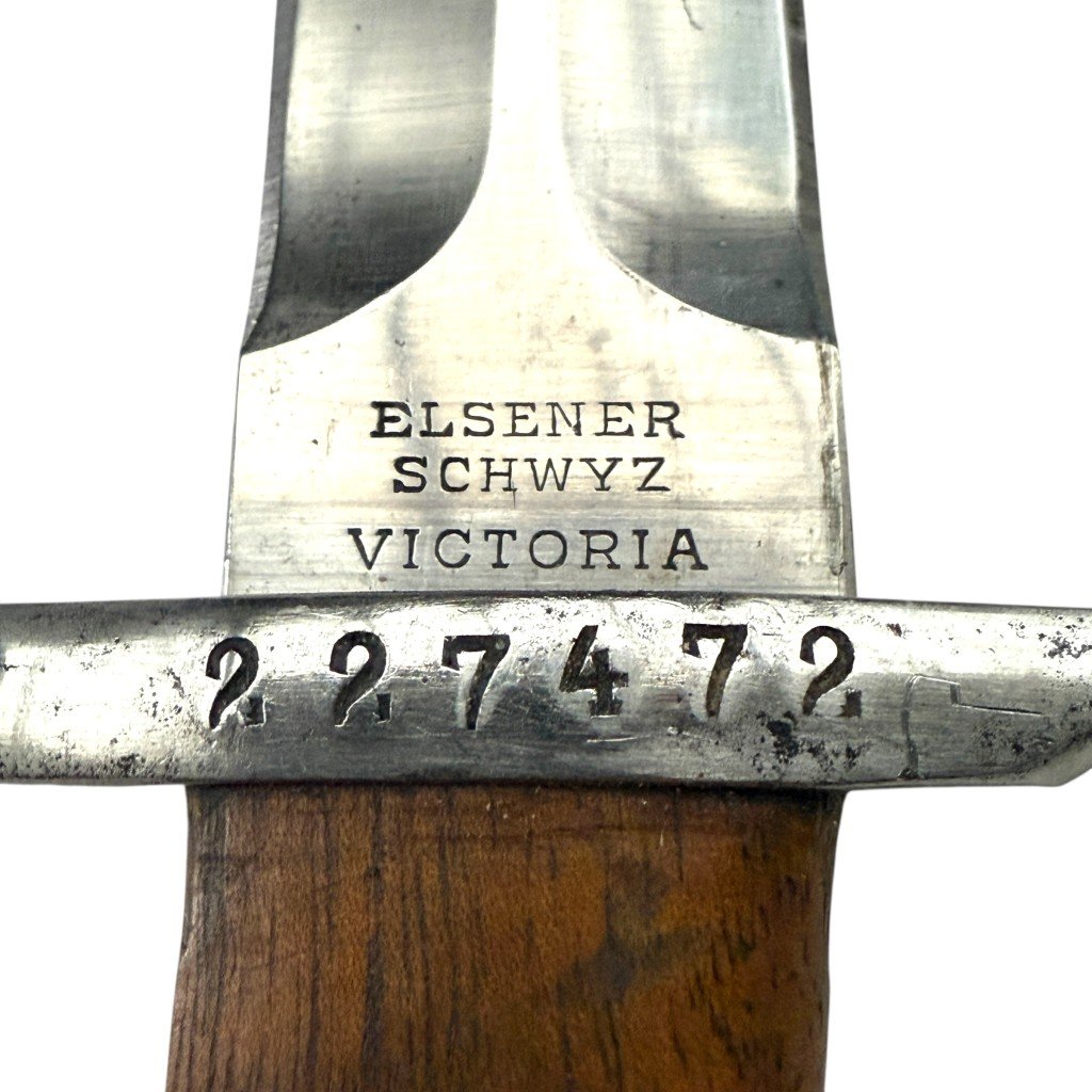 Original Swiss K31 bayonet by Elsener Schwyz Victoria — image 3