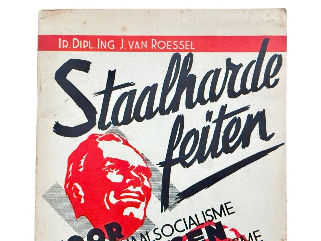 Original WWII Flemish Volksverwering brochure 'Staalharde Feiten voor het Nationaalsocialisme tegen het Bolsjewisme' — image 3