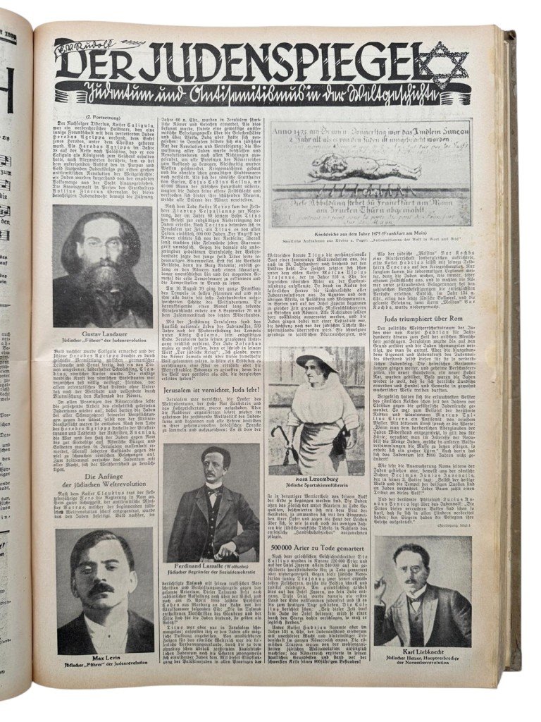 Original 1936 German SA complete bound annual volume of the newspaper Der SA-Mann from the year 1936 — image 15