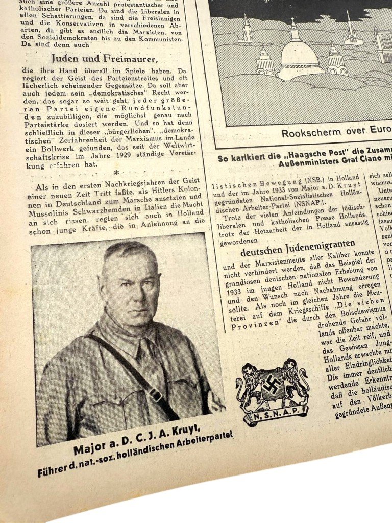 Original 1936 German SA complete bound annual volume of the newspaper Der SA-Mann from the year 1936 — image 7