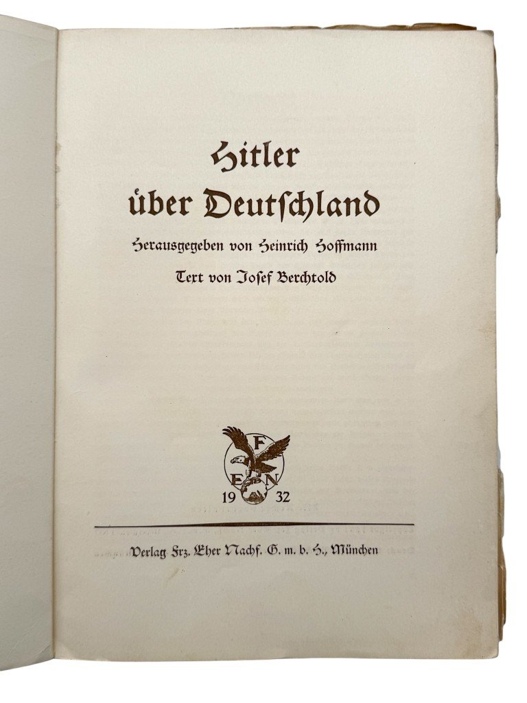 Original 1932 German brochure 'Hitler über Deutschland' — image 3