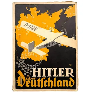 Original 1932 German brochure 'Hitler über Deutschland'
