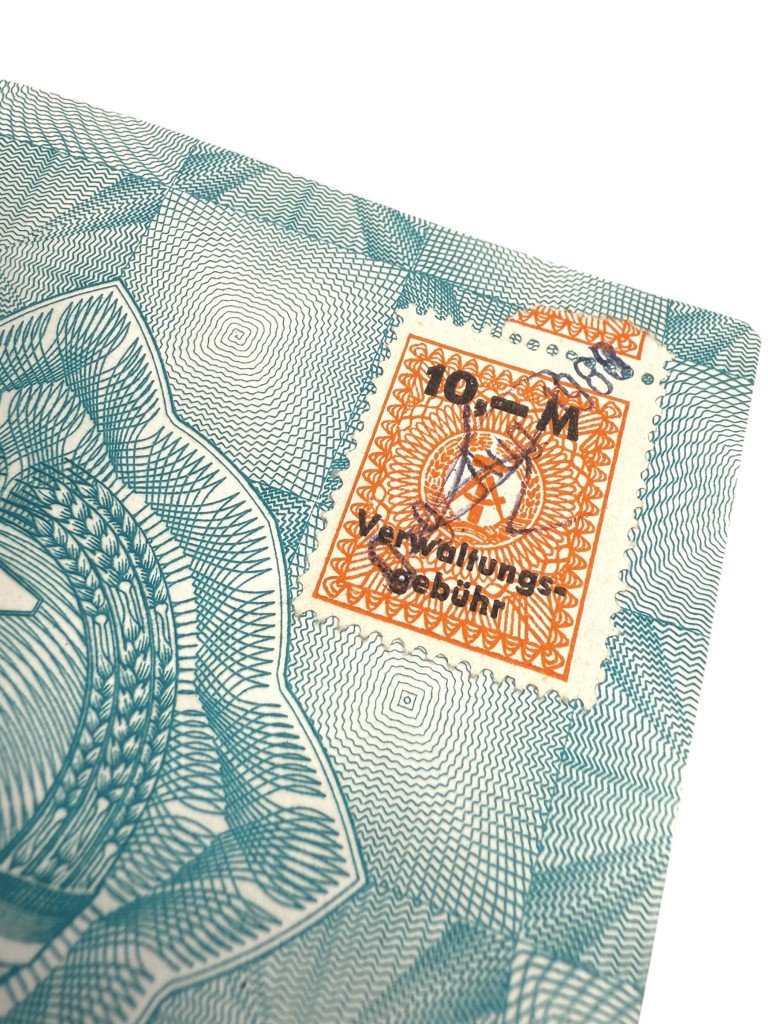 Original Cold War era DDR Reisepass from Strausberg — image 6