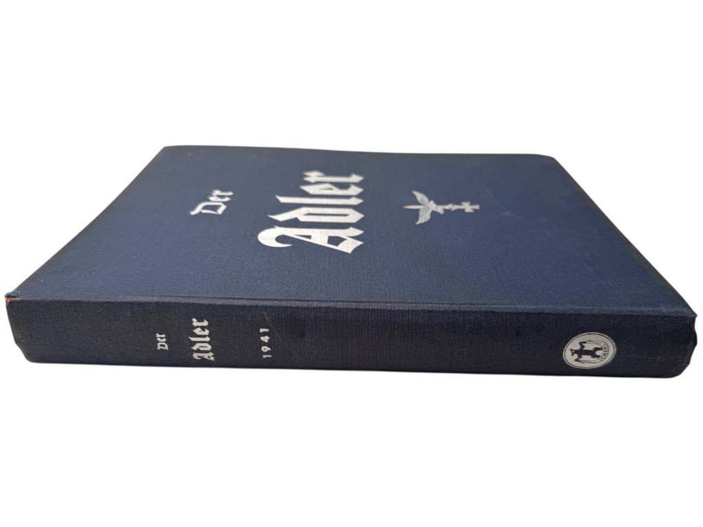 Original WWII German 'Der Adler' 1941 year bound volume — image 21