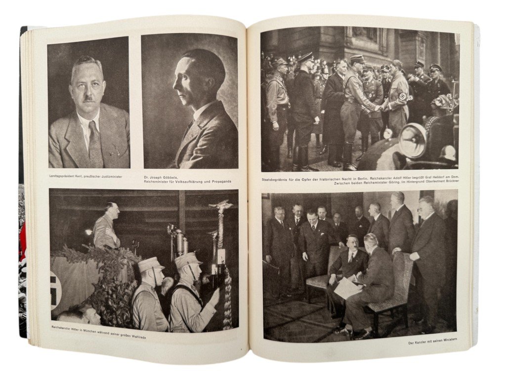 Original 1933 German book Kampf und Aufstieg des Nationalsozialismus zum Dritten Reich – Hansfritz Sohns — image 12