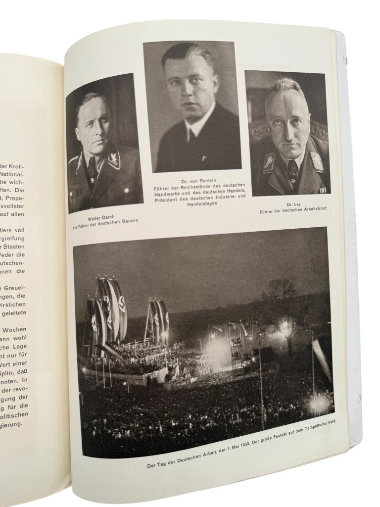 Original 1933 German book Kampf und Aufstieg des Nationalsozialismus zum Dritten Reich – Hansfritz Sohns — image 14