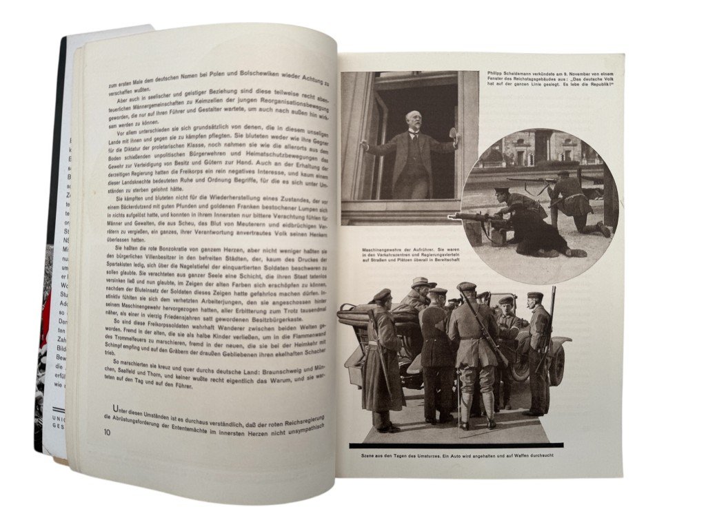 Original 1933 German book Kampf und Aufstieg des Nationalsozialismus zum Dritten Reich – Hansfritz Sohns — image 7