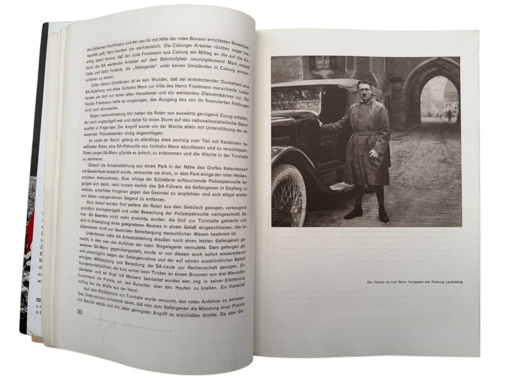 Original 1933 German book Kampf und Aufstieg des Nationalsozialismus zum Dritten Reich – Hansfritz Sohns — image 9