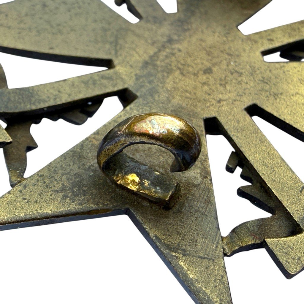 Original WWII German Spanienkreuz in Bronze mit Schwertern – Paul Meybauer — image 6