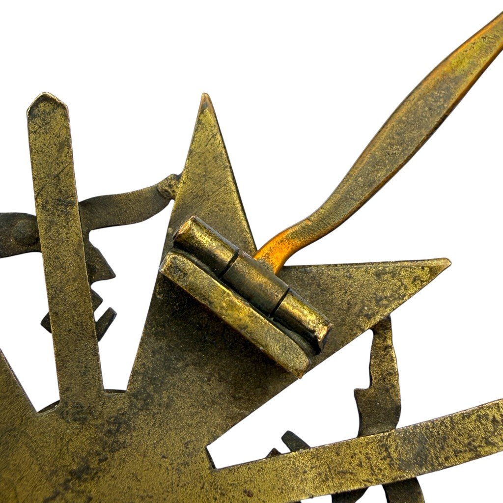 Original WWII German Spanienkreuz in Bronze mit Schwertern – Paul Meybauer — image 7