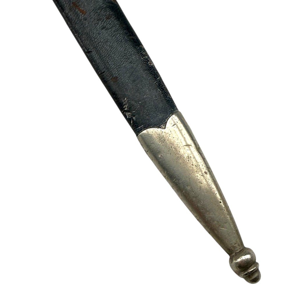 Original WWII German Luftwaffe early 1st model nickel silver borddolch — image 7