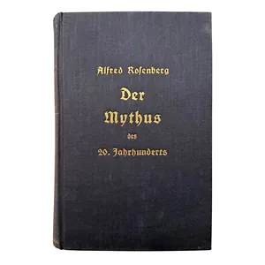 Original 1934 German book 'Der Mythus des 20. Jahrhunderts by …