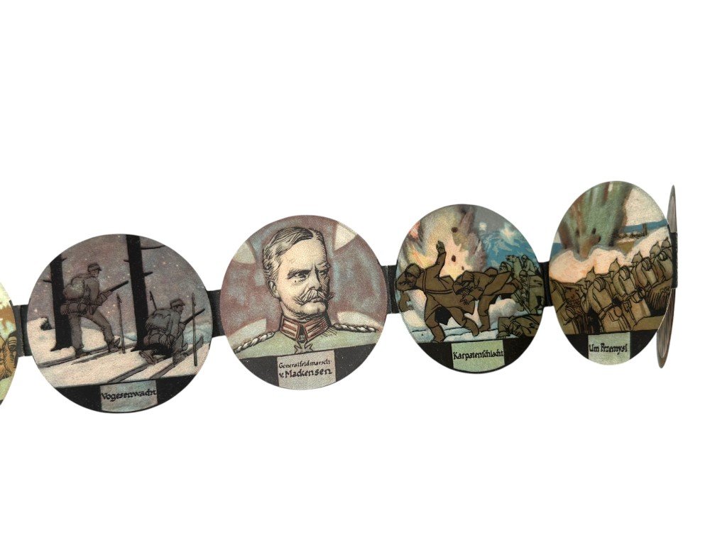 Original WW1 Bavarian commemorative medal 'Bayern 1914/16' with integrated fold-out remembrance album dedicated to the First World War — image 7