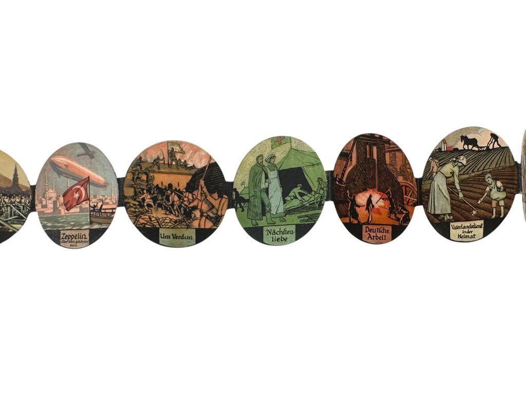 Original WW1 Bavarian commemorative medal 'Bayern 1914/16' with integrated fold-out remembrance album dedicated to the First World War — image 9