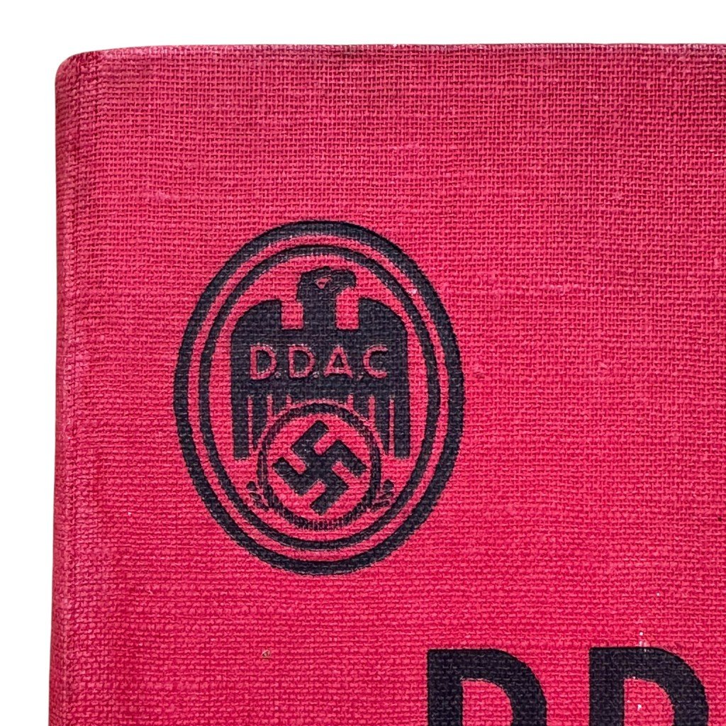 Original 1937 German DDAC clubbuch — image 2